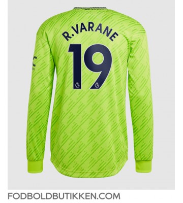 Manchester United Raphael Varane #19 Tredjetrøje 2022-23 Langærmet
